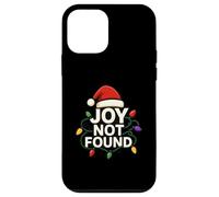 Joy Not Found Funny Christmas Subtle Bah Humbug Case for iPhone 12 mini