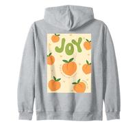 Joy of the Lord Peach Nehemiah 8:10 Scripture Zip Hoodie
