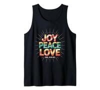 Joy Peace Love Gal 5 22 23 Christian Bible Verse Tank Top
