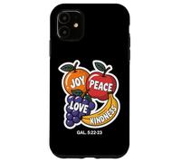 Joy Peace Love Kindness Gal 5 22 23 Fruits Of The Spirit Case for iPhone 11