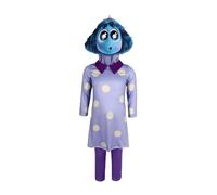 Joy, Sadness, Anger & More Cosplay Costume For Adult/Kids, Emotions Cartoon Movie Holloween Cosplay Costume Outfit With Mask(Size:190,Color:Envy)