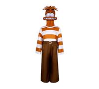 Joy, Sadness, Anger & More Cosplay Costume For Adult/Kids, Emotions Cartoon Movie Holloween Cosplay Costume Outfit With Mask(Size:120,Color:Anxiety)