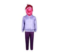 Joy, Sadness, Anger & More Cosplay Costume For Adult/Kids, Emotions Cartoon Movie Holloween Cosplay Costume Outfit With Mask(Size:120,Color:Embarrassment)
