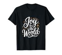Joy to The World Christian Christmas Faith Cross T-Shirt