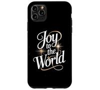 Joy To The World Christmas Carol Starburst Lettering Case for iPhone 11 Pro Max