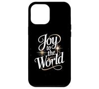 Joy To The World Christmas Carol Starburst Lettering Case for iPhone 12 Pro Max