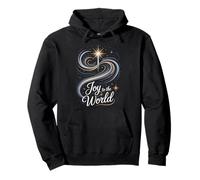 Joy To The World Christmas Star Of Bethlehem Pullover Hoodie