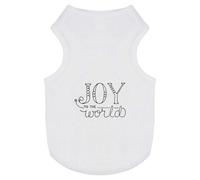 'Joy To The World' Pet Dog/Cat T-Shirt (PT00065379)