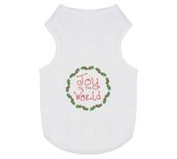 'Joy To The World' Pet Dog/Cat T-Shirt (PT00140671)