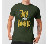 Joy to the World T-Shirt - Forest Green - XL - Forest Green