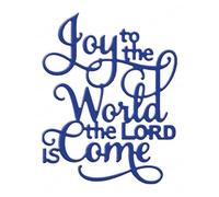 Joy to the world The Lord is come Metal Cutting Dies Scrapbooking Stencil Embossing Crafts DIY Home Decoration Album Paper Card Gift