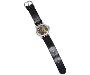 Joy Toy 26298 Star Wars Chewbacca Chrome Housing Oval Shaped Dial Analog Wrist Watch in Gift Wrap