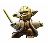 Star Wars Joy Toy 651377 Fighting Yoda May The Force Be with You High End Ceramic Collectors Figure in Leather Noble Display Box