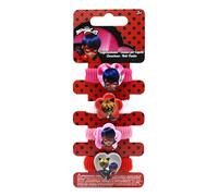Joy Toy 65978 Figures and Miraculous 4 Characters Zöpfchen Holder on Backercard 5X1X15 cm Girls