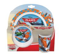 Joy Toy 736490 Planes Melamine Set in Gift Wrap (3-Piece)