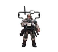 Joy Toy Warhammer 40k Action 1/18 Astra Militarum Cadian Command Squad Veteran With Master Vox 12 Cm Figure Brown