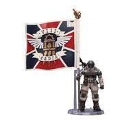 Joy Toy (CN) Warhammer 40K - Astra Militarum Cadian Command Squad Veteran with Regimental Standard