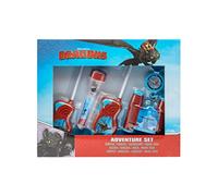 Joy Toy Playset - Dragons Adventure Set - 5-Piece - Red Clear