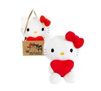 Joy Toy Hello Kitty Heart Plush 14 cm in Cardboard Bag