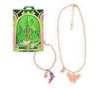 Joy Toy Wicked Glinda Metal Necklace and Bracelet with Charms