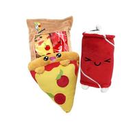 Joy Toy - Yummis Together Pizza and Cola - 2 Plush 15 cm in Take Away Plush Bag 21 x 21 cm