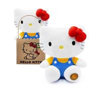 Joy ToyHello Kitty Classic Eco Plush 24 cm in Reusable Cardboard Bag - The Plush is Made from 100% Recycled PET Bottles