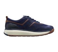Joya David II Suede Textile Men's Lace Up Trainers - Dark Blue - Size:UK 7.5