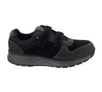 Joya Dynamo Suede Leather Men's Lace Up Trainers - Black - Size:UK 7.5