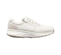 JOYA Dynamo Zip W White - Womens Full Grain Leather Fashion Sneaker 6 UK