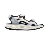 JOYA Komodo Light Blue/White - Women's Leather and Mesh Sandals with Non-Slip Sole - 5.5