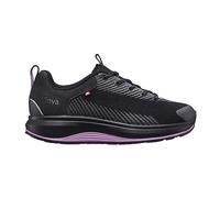 JOYA Maui Black, Sneaker for Women, Sporty lace-up Shoe with Reflective Details, Black, 7