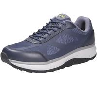 JOYA Mens Cancun II Textile Leather Blue Shoes 11.5 UK