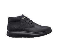 JOYA Osaka Black, boots for men, full grain buffed leather chukka lace-up boots, black, 9