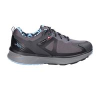 Joya Veloce STX Leather Textile Women's Lace up Trainers - Dark Grey - Size:UK 6.5