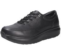JOYA Womens Venice Zip Full Grain Leather Black Shoes 4 UK