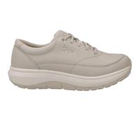 JOYA Womens Venice Zip Full Grain Leather Light Beige Shoes 6 UK