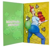 Joyadora Pop Up Singing Birthday Card - Funny Fart Prank Happy Birthday Music Card for Dads Mothers and Kids