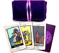 Joyadora Tarot Cards for Beginners - Tarot Deck -Tarot Cards with Meanings On Them - Includes Tarot Wrap for Deck Storage