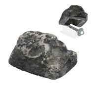 Joyan Key Safe Rock Imitation Stone with Secret Compartment Outdoor Garden Key Hider Resin Key Storage Box Key Hider Stone for Outdoor Garden, Geocaching, Yard