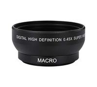 Joyance 0.45X Magnification High Definition Wide Angle Lens, 49mm Mount Camera Lens, Compatible with Various Cameras, Ideal for Landscape and Group Photography