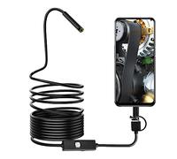 Joyance 3 In 1 Endoscope Camera, 0.P USB Inspection Camera with Adjustable LEDs, 1 Meter Waterproof Borescope for Android Devices