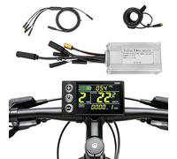 Joyance 3 Operating Modes Motor Control with S866 LCD Display and Waterproof Plug 24V/36V/48V, 250W/350W, 17A, Sine Wave Control, Electric Scooter Controller Kit