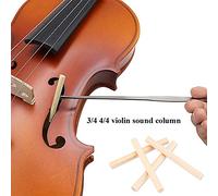 Joyance 4/4 Sound Post 10Pcs Spruce Violin Sound Post Parts, 3/4 and 4/4 Violin Accories for Improved Sound Quality, Precision Fit, ential Maintenance Tool