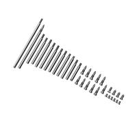 Joyance Clarinet Parts Replacement Clarinet Repair Parts Screw Roller Replacement, Stainl Steel Woodwind Instrument Accories, Clarinet Screws Kit, Rollers and Parts Replacement
