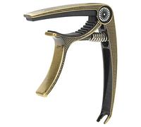 Joyance Electric Guitar Capo 6 String Acoustic Capo, High Strength Metal Universal Electric Guitar Capo for Performance, Trigger Design, Suitable for Acoustic and Electric Guitars, Bronze