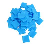 Joyance Finger Protector Silicone Finger Sleeve, 50 Pcs Universal Finger Protector, Soft Thin Design, Sky Blue, Ideal for Instruments and Various Applications