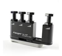 Joyance Finger Trainer Extendable Strength Adjustable Finger Exerciser, Ukulele Guitar Bass Piano Violin Finger Trainer, Ebony Lumber Blank, Ideal for Musicians and Instrument Makers