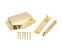 Joyance Fixed Electric Guitar Bridge Adjustable Fixed Electric Guitar Bridge Set, Guitar Bridge Cover, Pulling String Board, Electric Guitar Parts, Compatible with Various Models