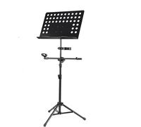 Joyance foldingmusicstand 3-in-1 Profional Portable Sheet Music Stand, Detachable Microphone Stand, Phone Holder, Metal Height Adjustable Tripod Stand for Piano, Violin, Guitar