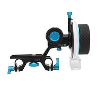 Joyance FOTGA DP500III DSLR Camera Follow Focus, Metal Follow Focus with Gear Ring Belt for 15mm Rail Rod Rig, Quick Release Camera Accory